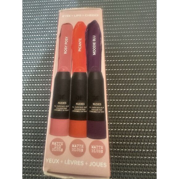 Nudestix Trendy Multi-Tasking 3-in-1 Blush ~ Eyes + Lips + Cheeks ~ NEW IN BOX! - Picture 2 of 3